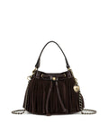 Mini Elisa Chain Crossbody – Suede