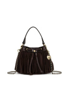 Mini Elisa Chain Crossbody – Suede