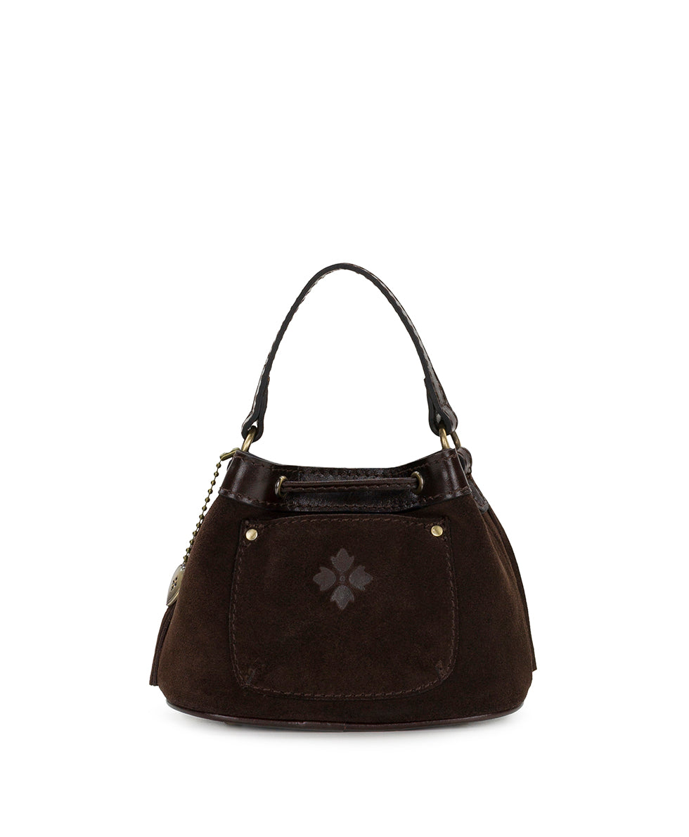 Mini Elisa Chain Crossbody – Suede