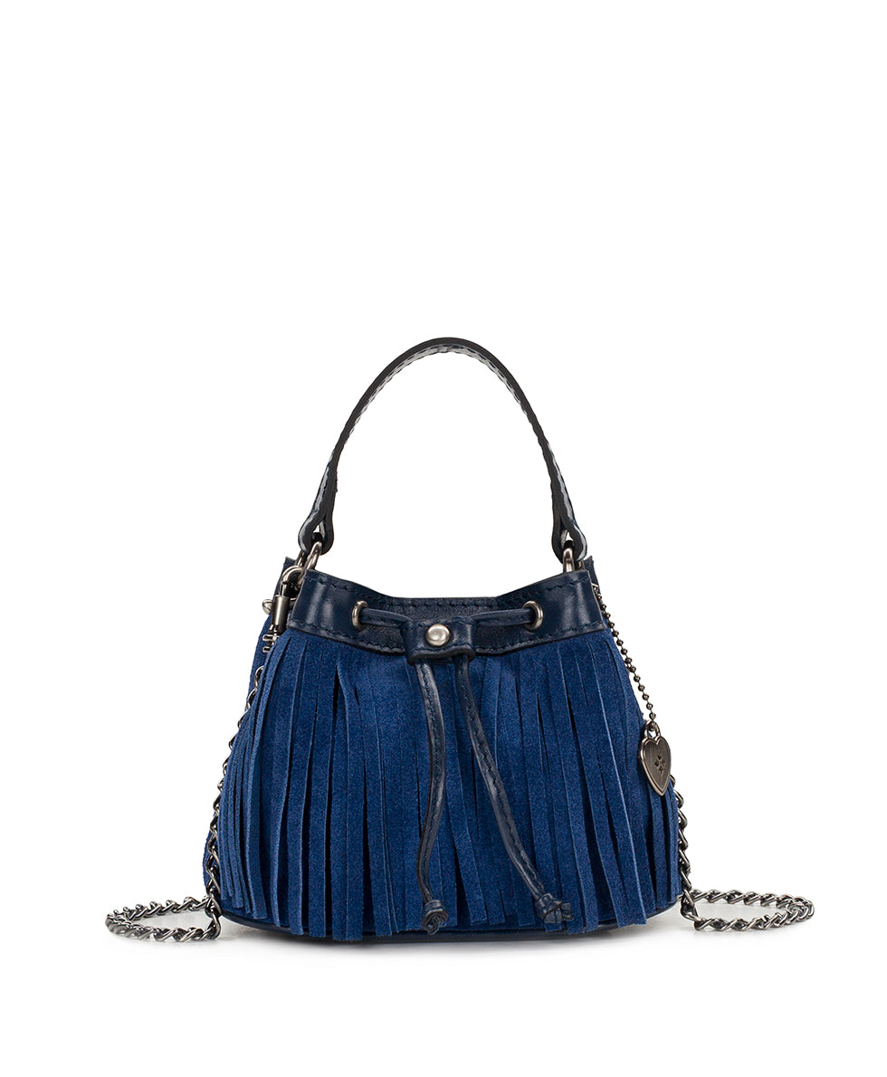 Mini Elisa Chain Crossbody – Suede