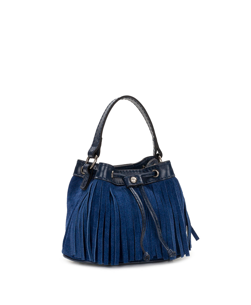 Mini Elisa Chain Crossbody – Suede