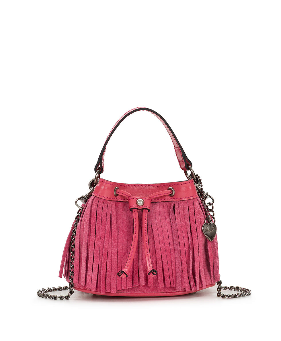 Mini Elisa Chain Crossbody – Suede