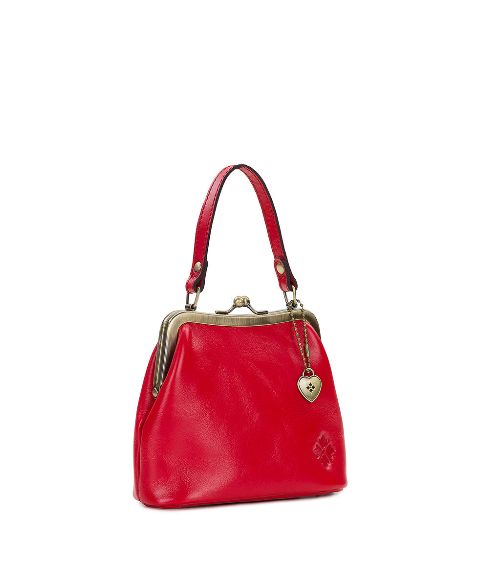 Mini Laureana Chain Crossbody – Vintage Distressed Leather