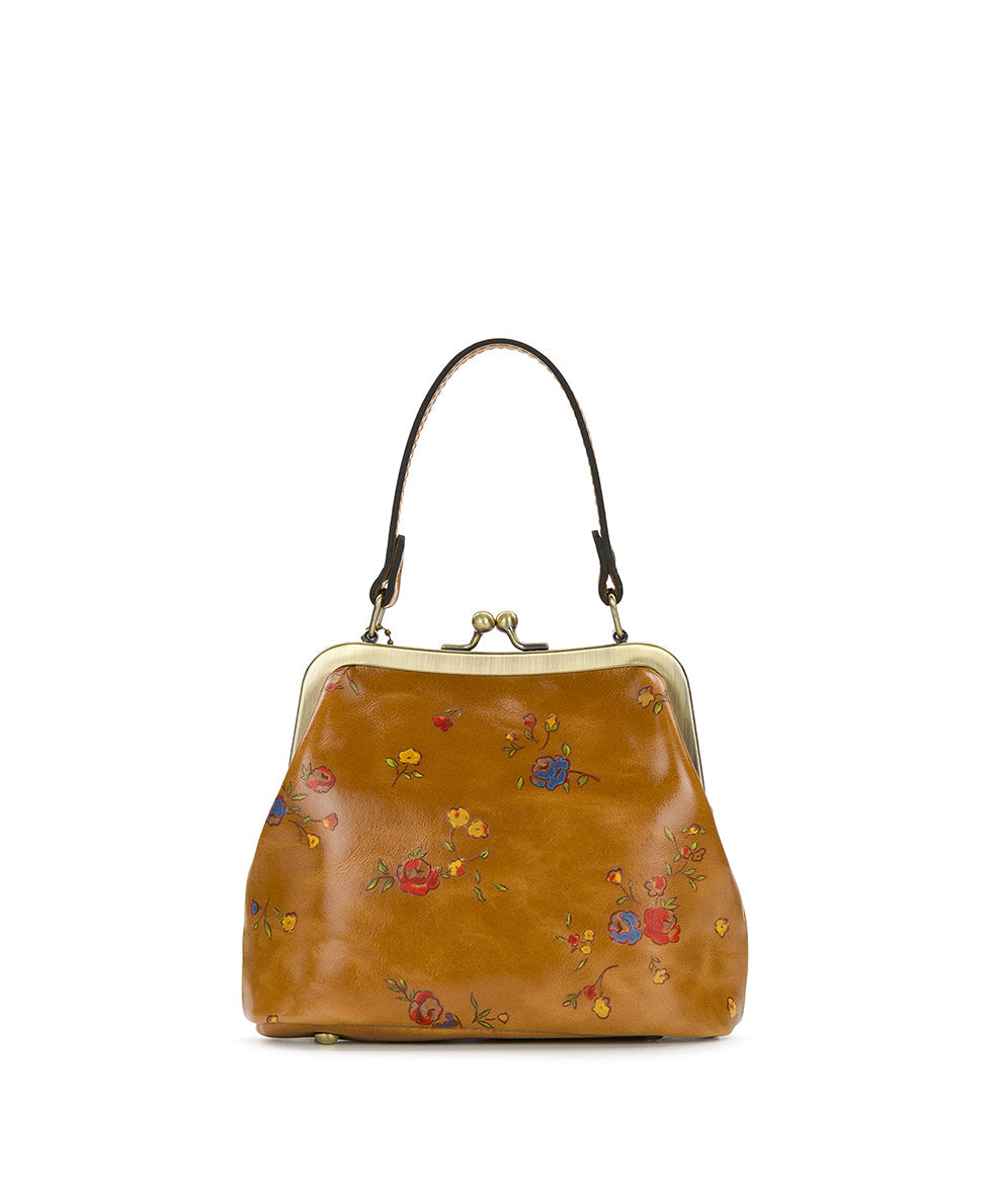 Mini Laureana Chain Crossbody – Fleur de Jardin Embossed