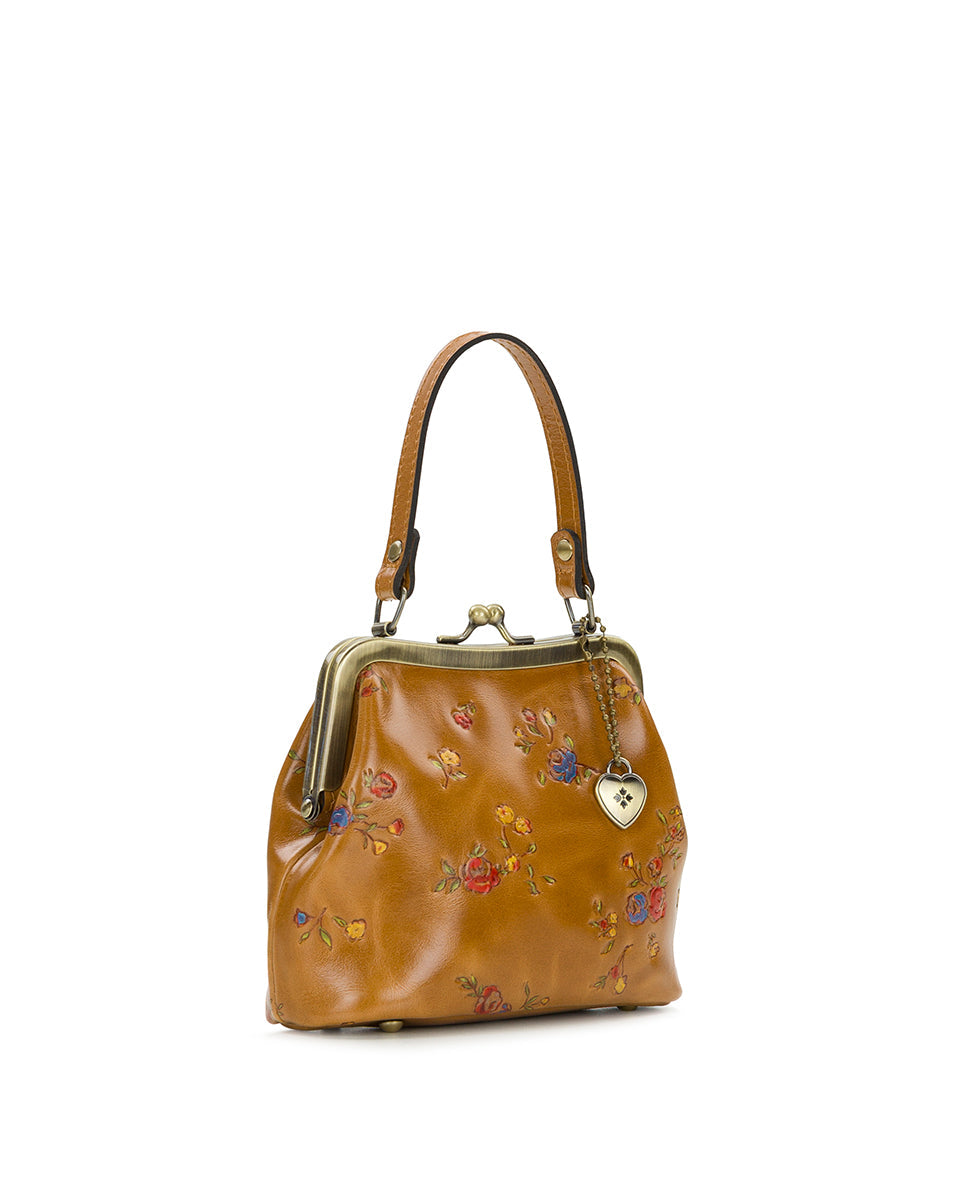 Mini Laureana Chain Crossbody – Fleur de Jardin Embossed