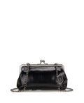 Mini Potenaz Chain Crossbody – Vintage Distressed Leather