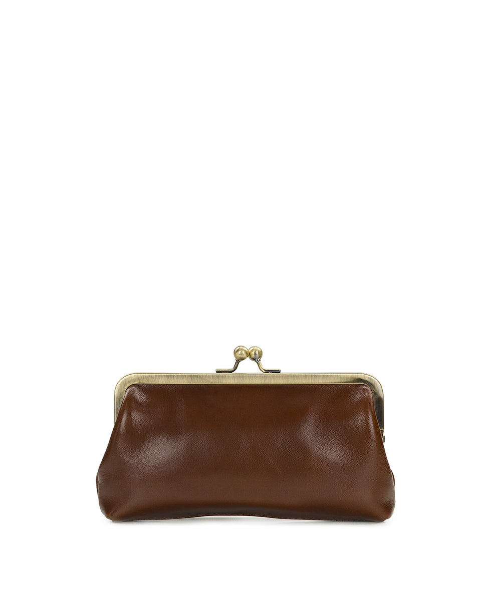 Mini Potenaz Chain Crossbody – Vintage Distressed Leather