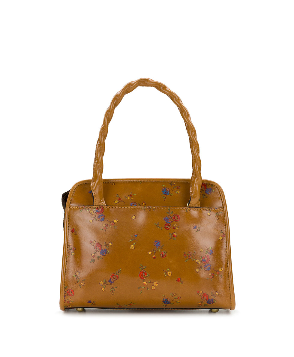 Paris Satchel – Fleur de Jardin Embossed