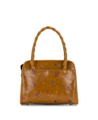 Paris Satchel – Fleur de Jardin Embossed