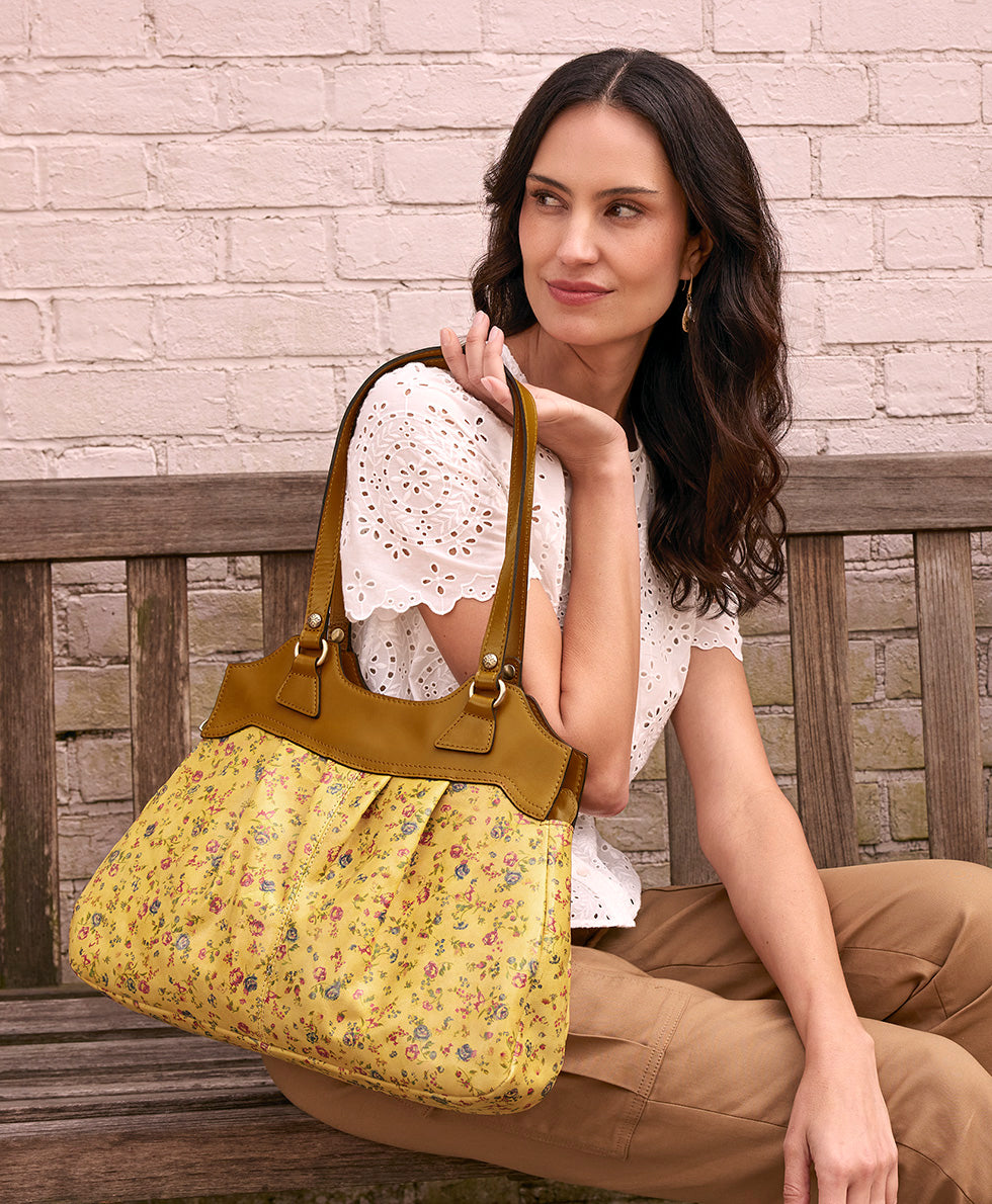 Napoli Satchel – Fleur de Jardin