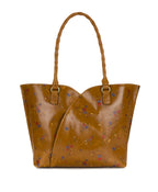 Marion Tote – Fleur de Jardin Embossed