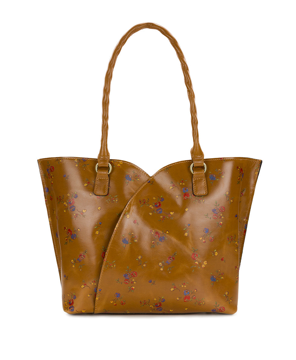 Marion Tote – Fleur de Jardin Embossed