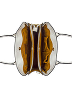 Genovese Satchel – Vintage Veg Tan Rose Tooled