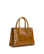 Genovese Satchel – Fleur de Jardin Embossed