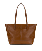 Verzi Tote with Scarf – European Natural Fine Weave