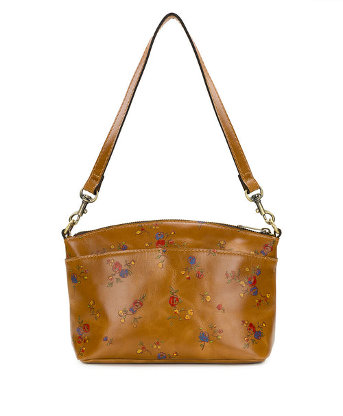 Arlee Crossbody – Fleur de Jardin Embossed