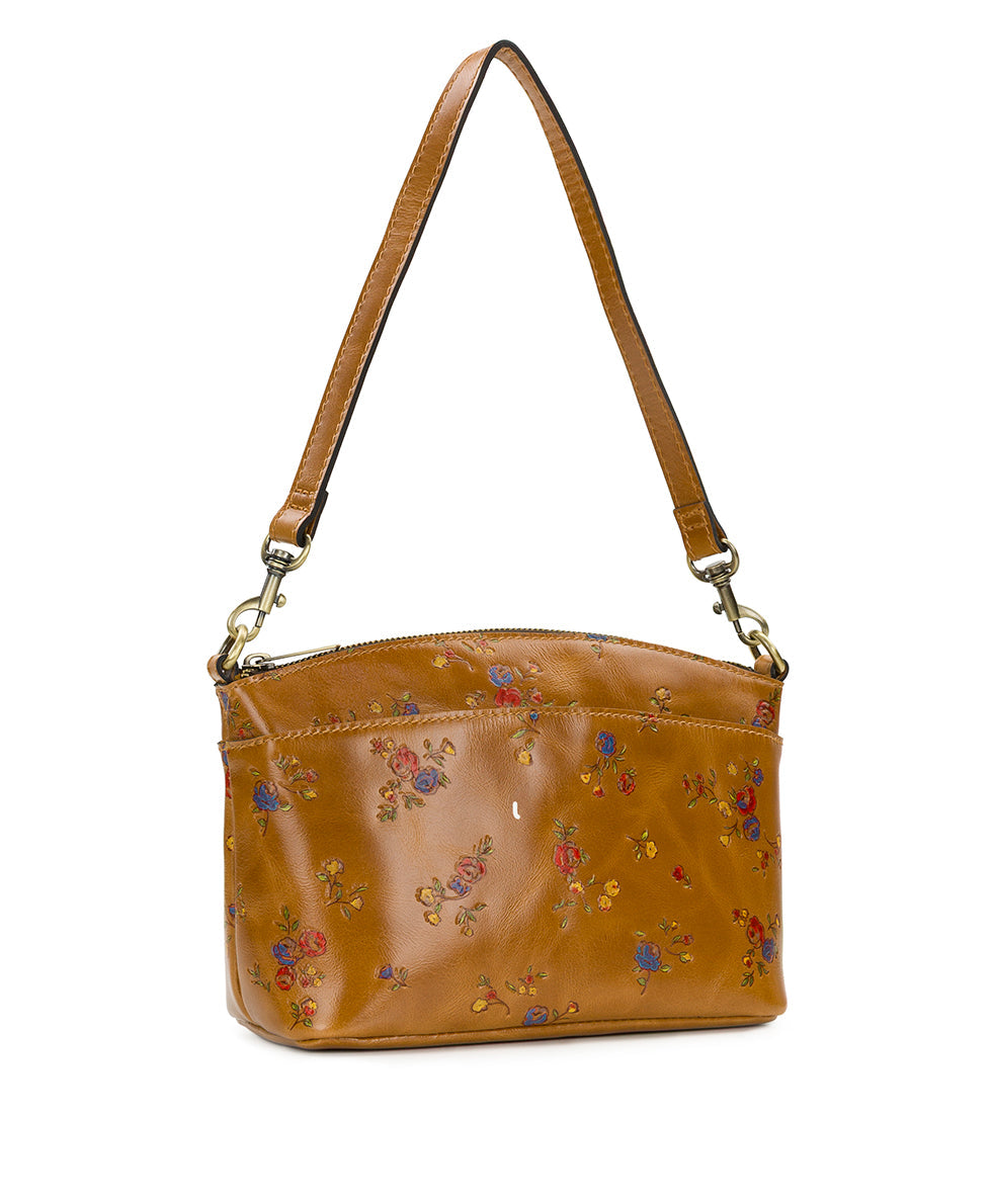 Arlee Crossbody – Fleur de Jardin Embossed