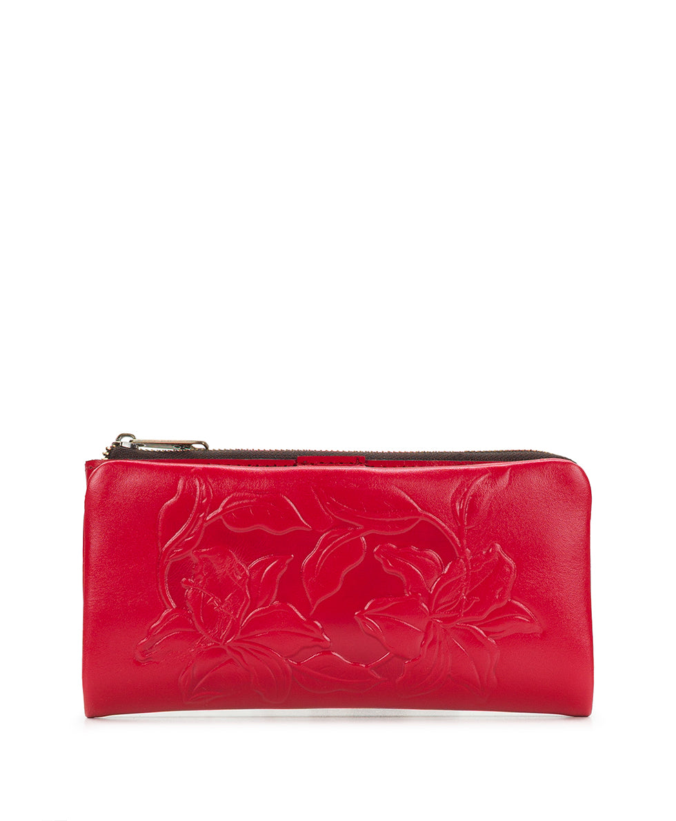 Prassa Wallet – Parisian Floral Tooled