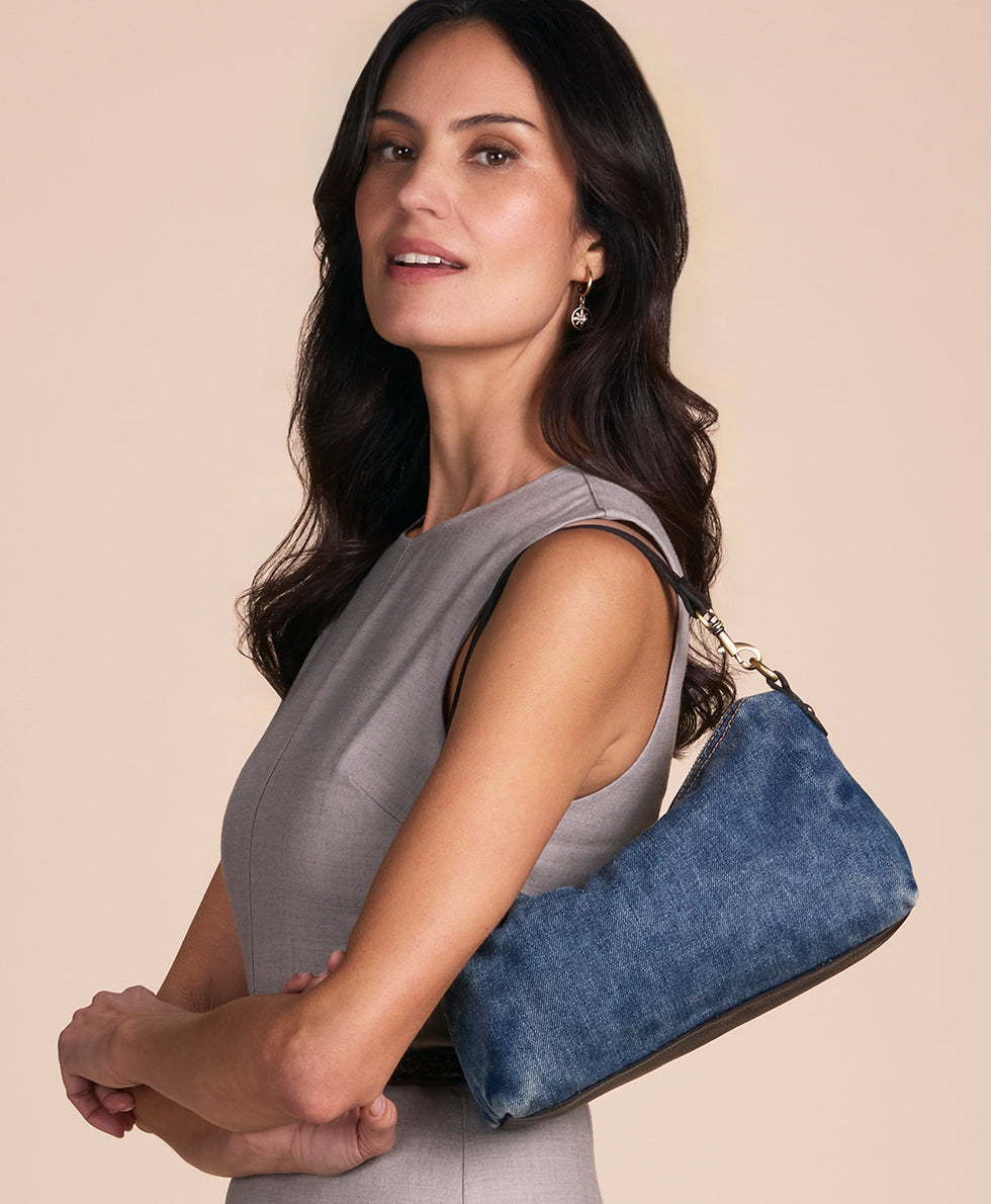 Kolena Crossbody – Denim Stonewashed