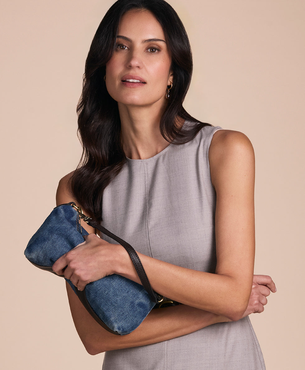 Kolena Crossbody – Denim Stonewashed