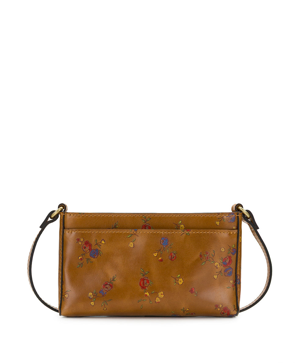 Dovera Crossbody – Fleur de Jardin Embossed