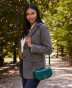 Martell Crossbody Clutch – Vintage Distressed Leather