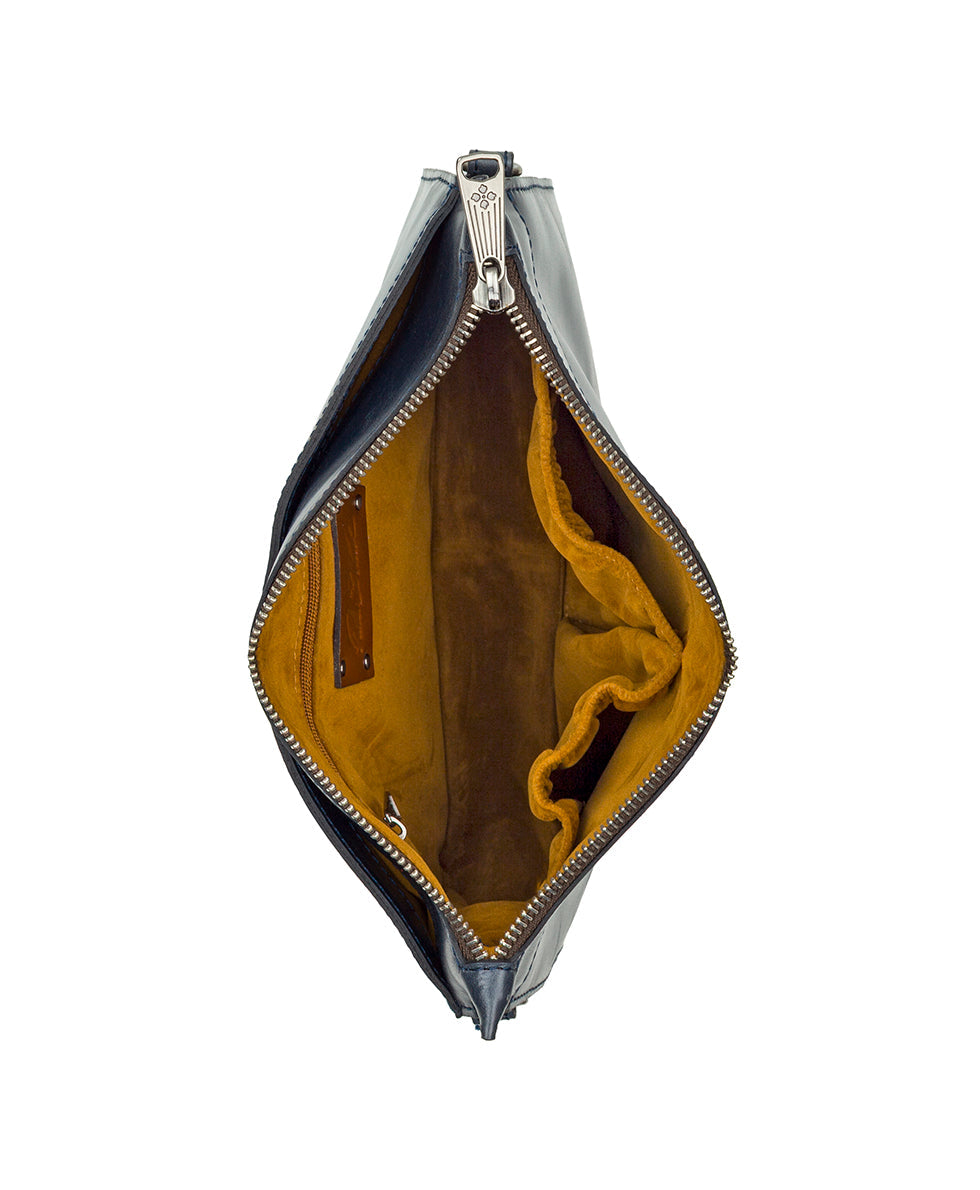 Yvette Clutch Crossbody – Vintage Glazed Leather