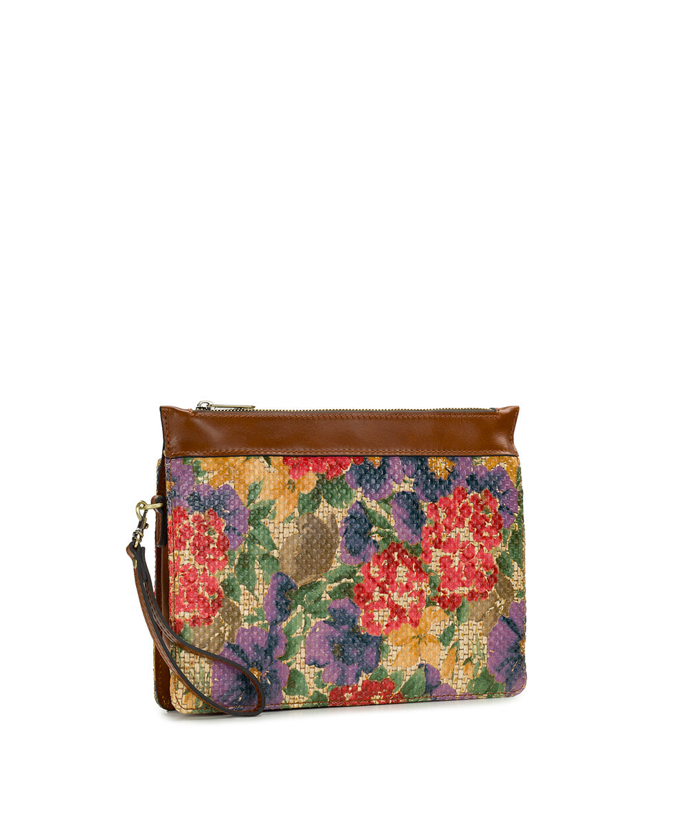 Yvette Clutch Crossbody – Painted Woven