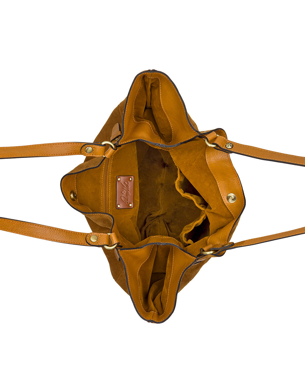 Liliane Tote – Suede Leather