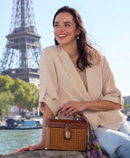 Vienne Basket Top Handle with Scarf – Spring Wicker