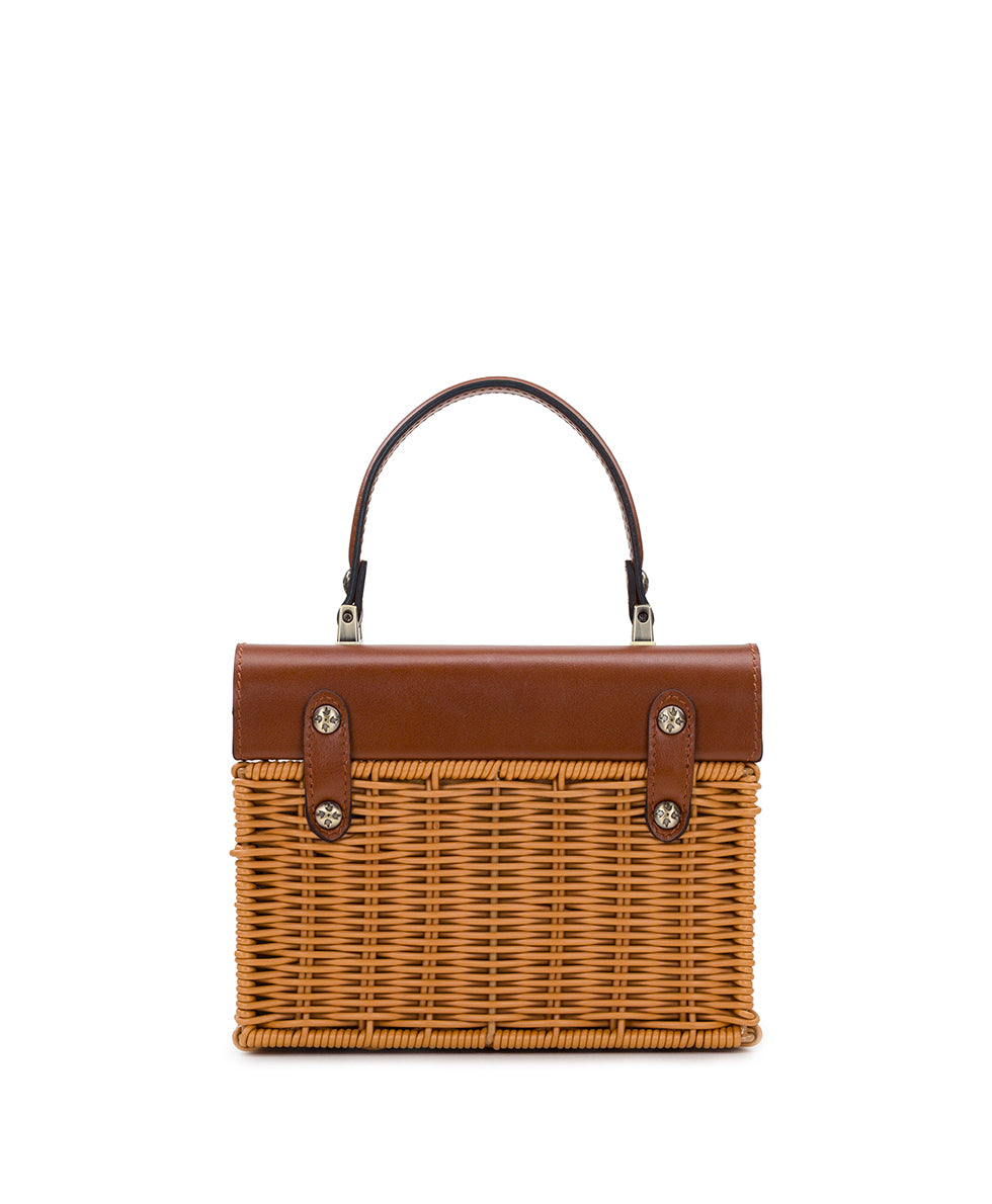 Vienne Basket Top Handle with Scarf – Spring Wicker