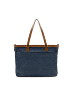Nadine Tote Satchel – Denim Stonewashed