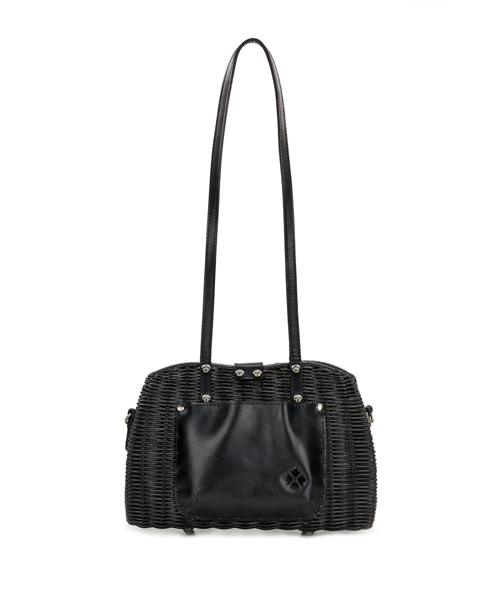 Isere Wicker Satchel with Scarf – Spring Wicker