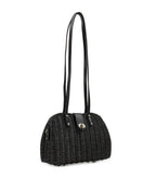 Isere Wicker Satchel with Scarf – Spring Wicker
