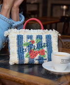 Les Fraises Small Tote – Specialty Woven