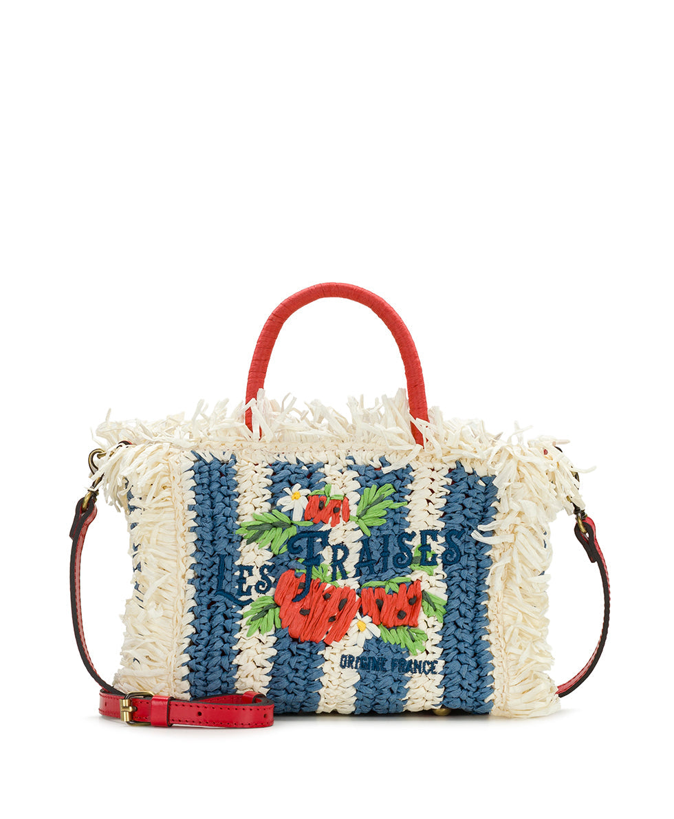 Les Fraises Small Tote – Specialty Woven