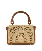 Estelle Straw Tote with Scarf – Specialty Woven