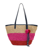 Marconia Tote with Pom Pom Tassel – Specialty Woven