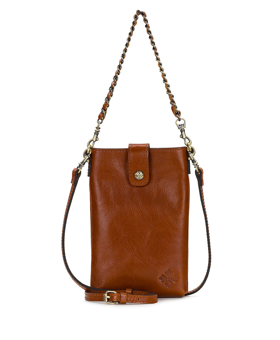 Leontine Crossbody – Rugged Natural Grain