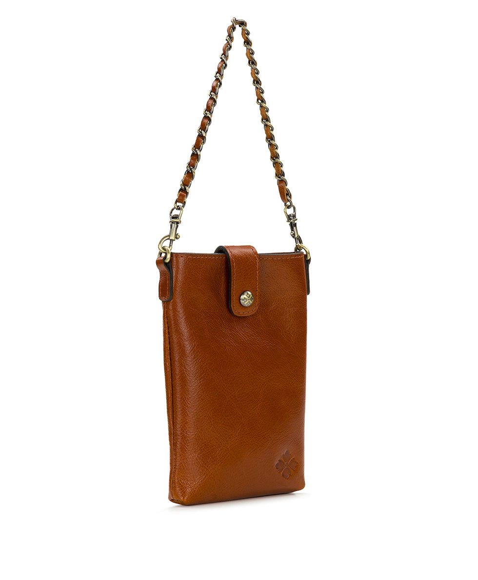 Leontine Crossbody – Rugged Natural Grain