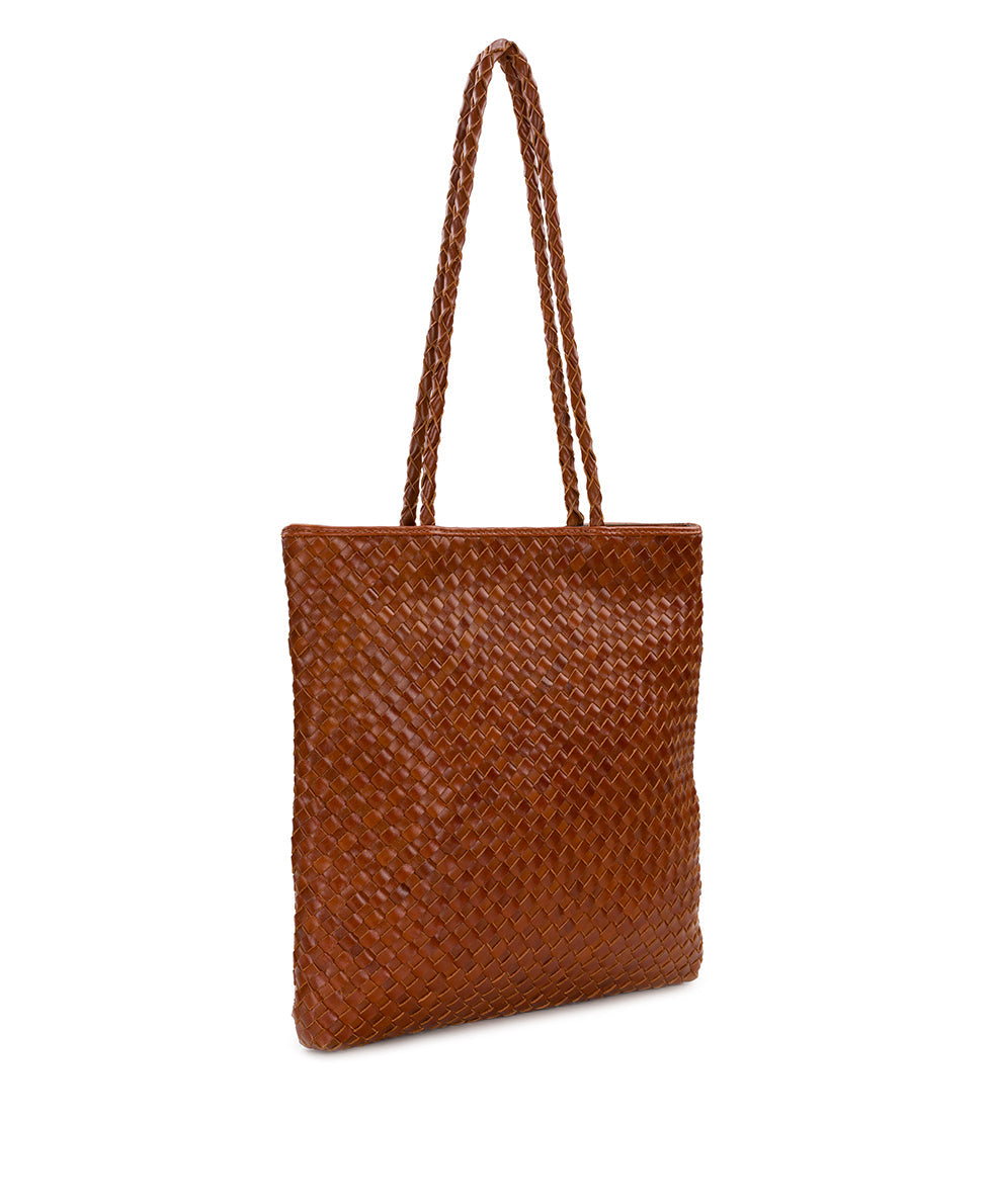 Valence Tote – Hand Stained Woven