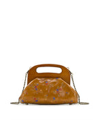 Meuse Wooden Frame Crossbody – Fleur de Jardin Embossed
