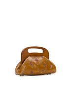 Meuse Wooden Frame Crossbody – Fleur de Jardin Embossed