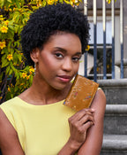 Annecy Wallet – Fleur de Jardin Embossed