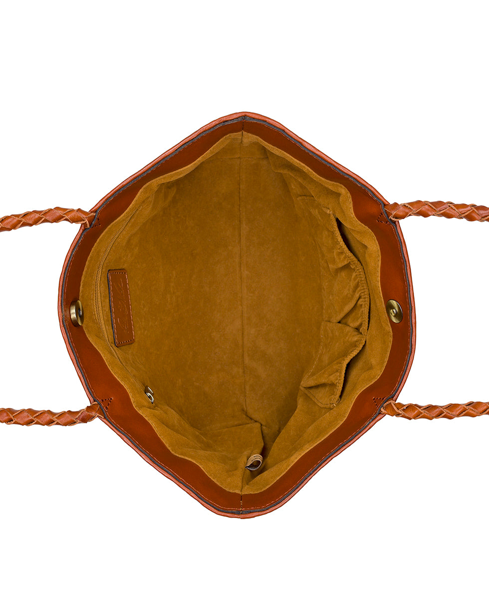 Olivia Satchel Tote – Hand Stained Woven