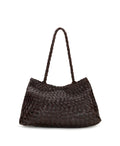 Cheri Large Satchel – Hand Stained Woven
