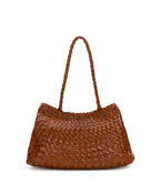 Cheri Large Satchel – Hand Stained Woven