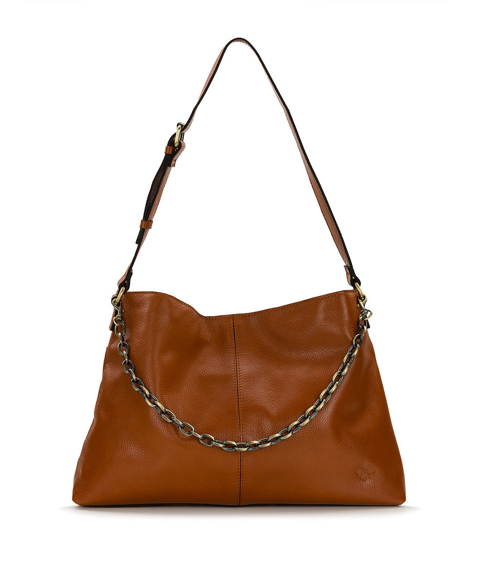 Liora Slouchy Tote – Rugged Natural Grain Leather