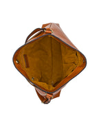 Liora Slouchy Tote – Rugged Natural Grain Leather