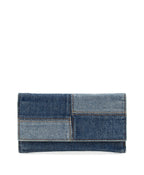 Terresa Wallet – Patchwork Denim